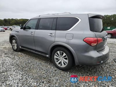 Drugie zdjęcie samochodu z przodu: 2015 INFINITI QX80 VIN:JN8AZ2NF0F9570527 - miniatura