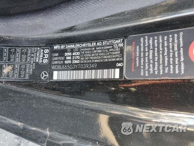 Zdjęcie 12 z 12 samochodu: 2000 MERCEDES-BENZ CLK 320 VIN:WDBLK65G3YT039349 - miniatura