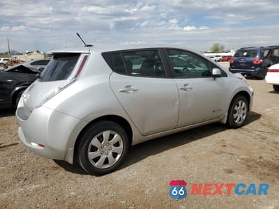 Trzecie zdjęcie samochodu z tyłu: 2013 NISSAN LEAF S VIN:1N4AZ0CP7DC415099 - miniatura