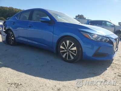 Czwarte zdjęcie samochodu z boku: 2022 NISSAN SENTRA SV VIN:3N1AB8CV0NY234045 - miniatura