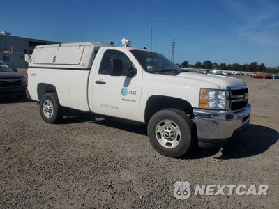 Czwarte zdjęcie samochodu z boku: 2014 CHEVROLET SILVERADO K2500 HEAVY DUTY VIN:1GC0KVCG5EF129582 - miniatura