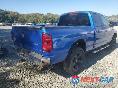Trzecie zdjęcie samochodu z tyłu: 2008 DODGE RAM 1500 ST VIN:1D7HU18278S582834 - miniatura
