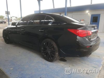Drugie zdjęcie samochodu z przodu: 2017 INFINITI Q50 PREMIUM VIN:JN1EV7AR1HM840499 - miniatura