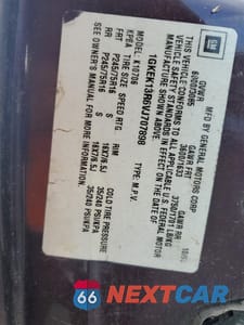 Zdjęcie 13 z 13 samochodu: 1997 GMC YUKON VIN:1GKEK13R6VJ707898 - miniatura