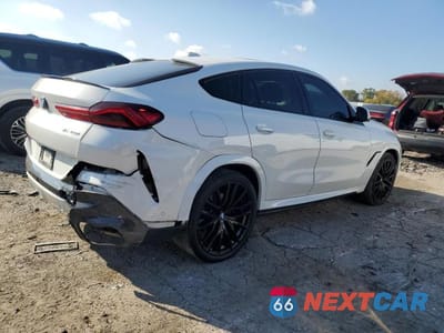 Trzecie zdjęcie samochodu z tyłu: 2024 BMW X6 VIN:5UX33EX01R9S30550 - miniatura