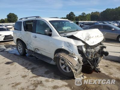 Czwarte zdjęcie samochodu z boku: 2014 NISSAN ARMADA SV VIN:5N1BA0ND3EN600261 - miniatura