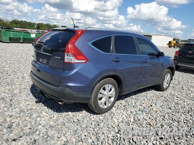 Trzecie zdjęcie samochodu z tyłu: 2012 HONDA CR-V EXL VIN:JHLRM4H77CC004394 - miniatura