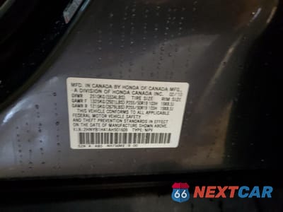 Zdjęcie 12 z 12 samochodu: 2010 ACURA ZDX TECHNOLOGY VIN:2HNYB1H41AH501609 - miniatura
