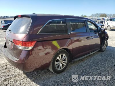 Trzecie zdjęcie samochodu z tyłu: 2014 HONDA ODYSSEY EXL VIN:5FNRL5H6XEB108526 - miniatura