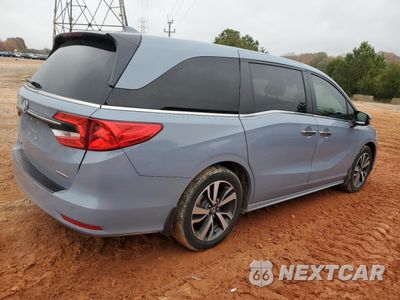 Trzecie zdjęcie samochodu z tyłu: 2024 HONDA ODYSSEY TOURING VIN:5FNRL6H83RB072496 - miniatura