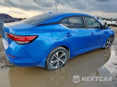 Trzecie zdjęcie samochodu z tyłu: 2020 NISSAN SENTRA SV VIN:3N1AB8CVXLY262626 - miniatura