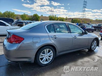 Trzecie zdjęcie samochodu z tyłu: 2012 INFINITI G37 BASE VIN:JN1CV6AP3CM627482 - miniatura