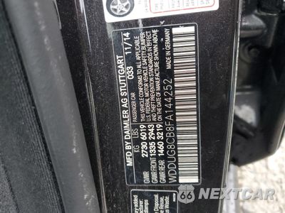 Zdjęcie 12 z 14 samochodu: 2015 MERCEDES-BENZ S 550 VIN:WDDUG8CB8FA144252 - miniatura