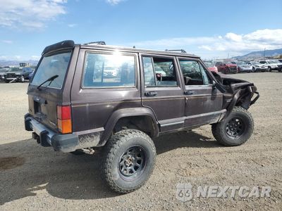 Trzecie zdjęcie samochodu z tyłu: 1989 JEEP CHEROKEE PIONEER VIN:1J4FJ38L8KL434136 - miniatura