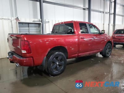 Trzecie zdjęcie samochodu z tyłu: 2010 DODGE RAM 1500 VIN:1D7RV1GTXAS143709 - miniatura