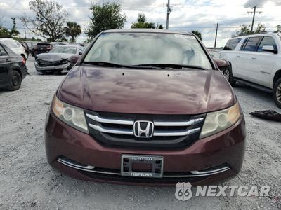 Piąte zdjęcie samochodu w środku: 2015 HONDA ODYSSEY EXL VIN:5FNRL5H62FB009555 - miniatura