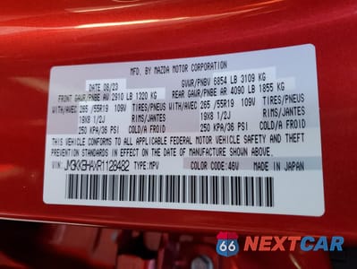 Zdjęcie 13 z 16 samochodu: 2024 MAZDA CX-90 PREFERRED VIN:JM3KKBHAXR1128482 - miniatura
