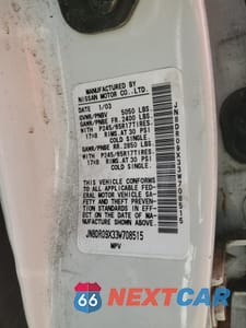 Zdjęcie 13 z 13 samochodu: 2003 NISSAN PATHFINDER LE VIN:JN8DR09X33W708515 - miniatura