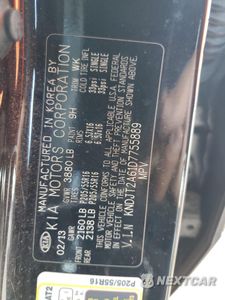 Zdjęcie 13 z 13 samochodu: 2013 KIA SOUL + VIN:KNDJT2A61D7755889 - miniatura