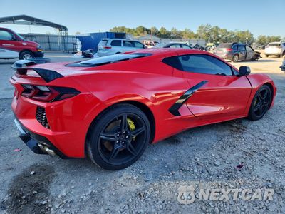 Trzecie zdjęcie samochodu z tyłu: 2020 CHEVROLET CORVETTE STINGRAY 2LT VIN:1G1Y72D40L5114247 - miniatura