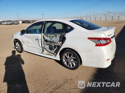 Drugie zdjęcie samochodu z przodu: 2014 NISSAN SENTRA S VIN:3N1AB7AP9EL661168 - miniatura