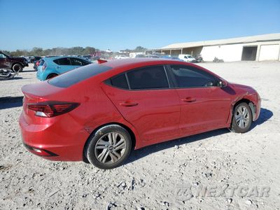 Trzecie zdjęcie samochodu z tyłu: 2020 HYUNDAI ELANTRA SEL VIN:5NPD84LFXLH576221 - miniatura