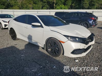 Czwarte zdjęcie samochodu z boku: 2020 HONDA CIVIC SPORT VIN:19XFC2F85LE030035 - miniatura