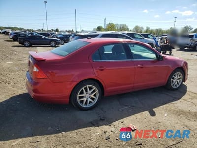 Trzecie zdjęcie samochodu z tyłu: 2012 FORD FUSION SEL VIN:3FAHP0JG3CR435230 - miniatura