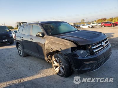 Czwarte zdjęcie samochodu z boku: 2018 VOLKSWAGEN ATLAS VIN:1V2HR2CA4JC502453 - miniatura