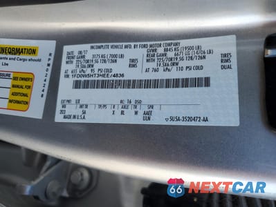 Zdjęcie 12 z 13 samochodu: 2017 FORD F550 SUPER DUTY VIN:1FD0W5HT3HEE74836 - miniatura