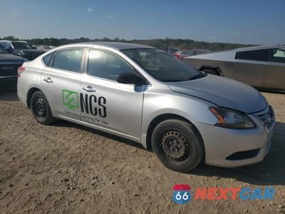 Czwarte zdjęcie samochodu z boku: 2015 NISS SENTRA S VIN:3N1AB7AP2FY298099 - miniatura