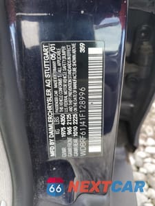 Zdjęcie 12 z 12 samochodu: 2001 MERCEDES-BENZ C 240 VIN:WDBRF61J41F128996 - miniatura