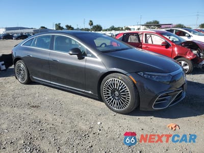 Czwarte zdjęcie samochodu z boku: 2022 MERCEDES-BENZ EQS SEDAN 450+ VIN:W1KCG2DB1NA004825 - miniatura