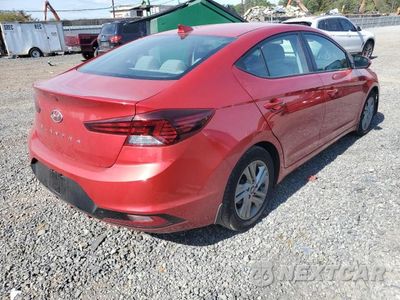 Trzecie zdjęcie samochodu z tyłu: 2020 HYUN ELANTRA 4D VIN:5NPD84LF0LH614605 - miniatura