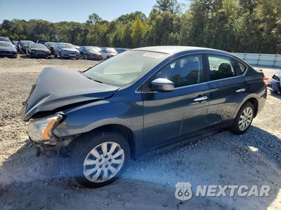 2014 NISSAN SENTRA S 3N1AB7AP9EY308576 - główne zdjęcie licytacji z USA - miniatura
