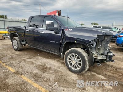 Czwarte zdjęcie samochodu z boku: 2024 CHEVROLET SILVERADO K2500 HEAVY DUTY LTZ VIN:1GC4YPEY8RF286630 - miniatura