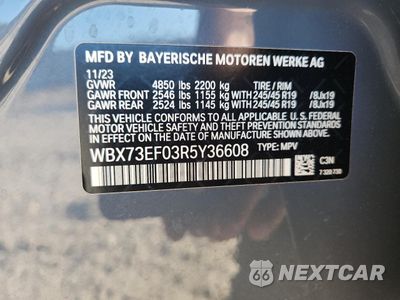 Zdjęcie 13 z 16 samochodu: 2024 BMW X1 XDRIVE28I VIN:WBX73EF03R5Y36608 - miniatura