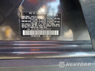 Zdjęcie 12 z 15 samochodu: 2019 SUBARU CROSSTREK PREMIUM VIN:JF2GTAEC8K8326553 - miniatura