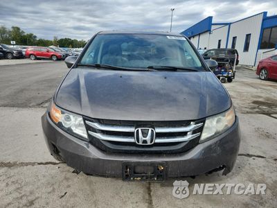 Piąte zdjęcie samochodu w środku: 2014 HONDA ODYSSEY EXL VIN:5FNRL5H69EB120781 - miniatura