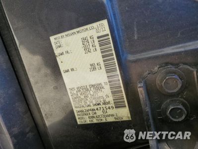 Zdjęcie 12 z 12 samochodu: 2011 NISSAN ALTIMA BASE VIN:1N4AL2AP4BN471549 - miniatura