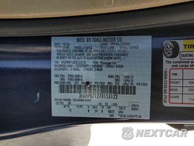 Zdjęcie 12 z 14 samochodu: 2007 FORD FUSION SE VIN:3FAHP07127R153122 - miniatura