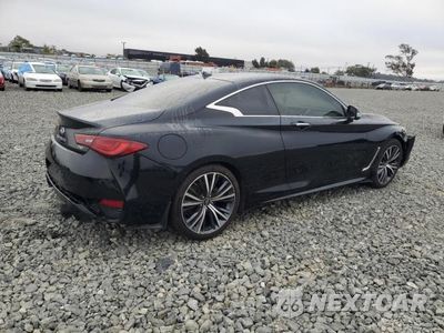 Trzecie zdjęcie samochodu z tyłu: 2021 INFINITI Q60 LUXE VIN:JN1EV7KK9MM410781 - miniatura