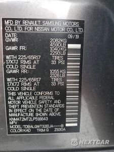 Zdjęcie 13 z 14 samochodu: 2020 NISSAN ROGUE S VIN:KNMAT2MT2LP516643 - miniatura