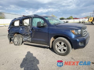Czwarte zdjęcie samochodu z boku: 2008 TOYOTA SEQUOIA SR5 VIN:5TDZY64AX8S000330 - miniatura