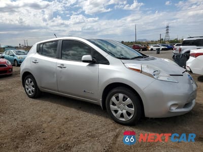 Czwarte zdjęcie samochodu z boku: 2013 NISSAN LEAF S VIN:1N4AZ0CP7DC415099 - miniatura