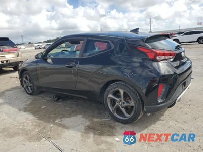 Drugie zdjęcie samochodu z przodu: 2019 HYUNDAI VELOSTER BASE VIN:KMHTG6AF4KU019558 - miniatura