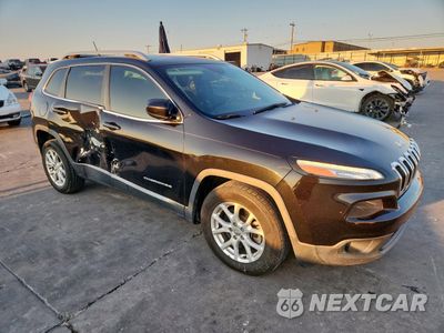 Czwarte zdjęcie samochodu z boku: 2015 JEEP CHEROKEE LATITUDE VIN:1C4PJLCB0FW607712 - miniatura