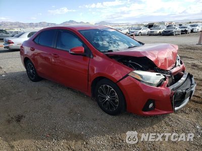 Czwarte zdjęcie samochodu z boku: 2014 TOYOTA COROLLA L VIN:5YFBURHE5EP105955 - miniatura
