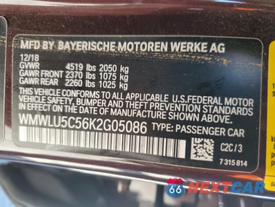 Zdjęcie 14 z 15 samochodu: 2019 MINI COOPER S CLUBMAN ALL4 VIN:WMWLU5C56K2G05086 - miniatura