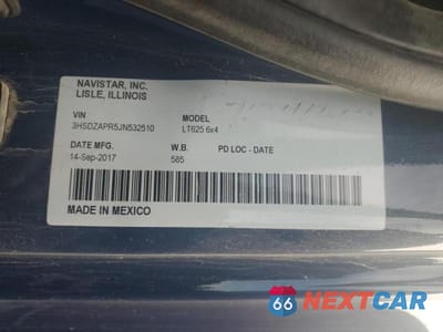 Zdjęcie 10 z 10 samochodu: 2018 INTERNATIONAL LT625 SEMI TRUCK VIN:3HSDZAPR5JN532510 - miniatura